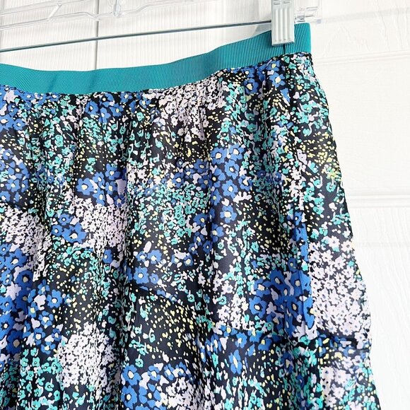 Anthropologie Maeve Multi-Color Floral Print Mini Skirt Women's Size Small S - Picture 4 of 6